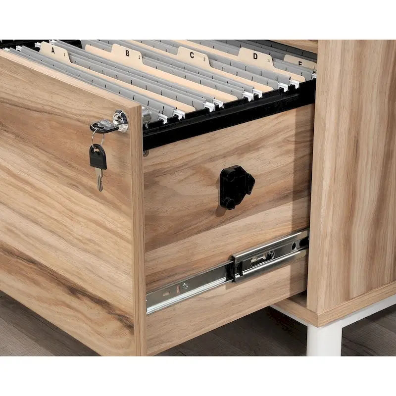 2-Drawer Lateral File Cabinet with Locking Drawer