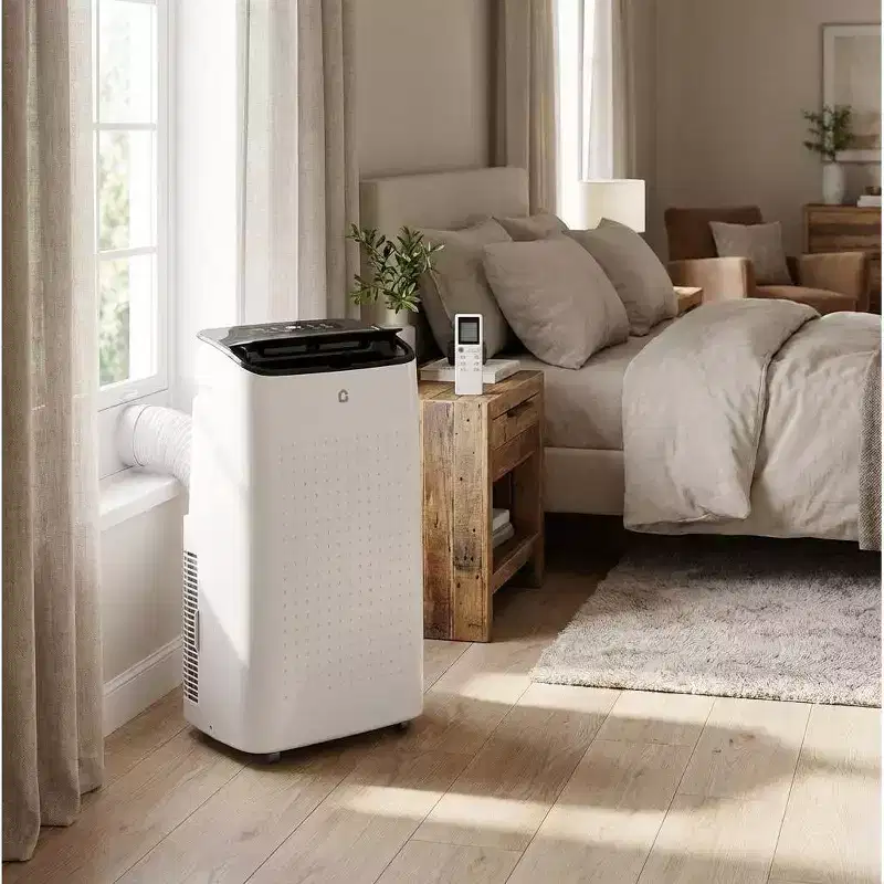 Garvee 14000BTU Portable Air Conditioner  700 Sq Ft Room Cooling, Sleep Mode, 3 Fan Speeds, Remote Control for Home & Office