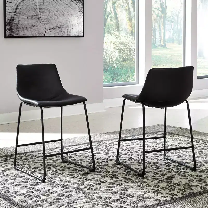 Centiar Upholstered Counter Height Barstool - Signature Design by Ashley