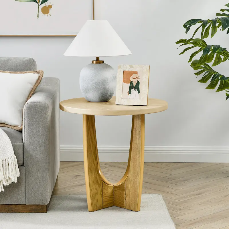 25 Round End Table