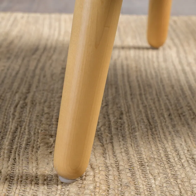 Upholstered Button-Tufted Accent Chair with Iron Hairpin Legs
