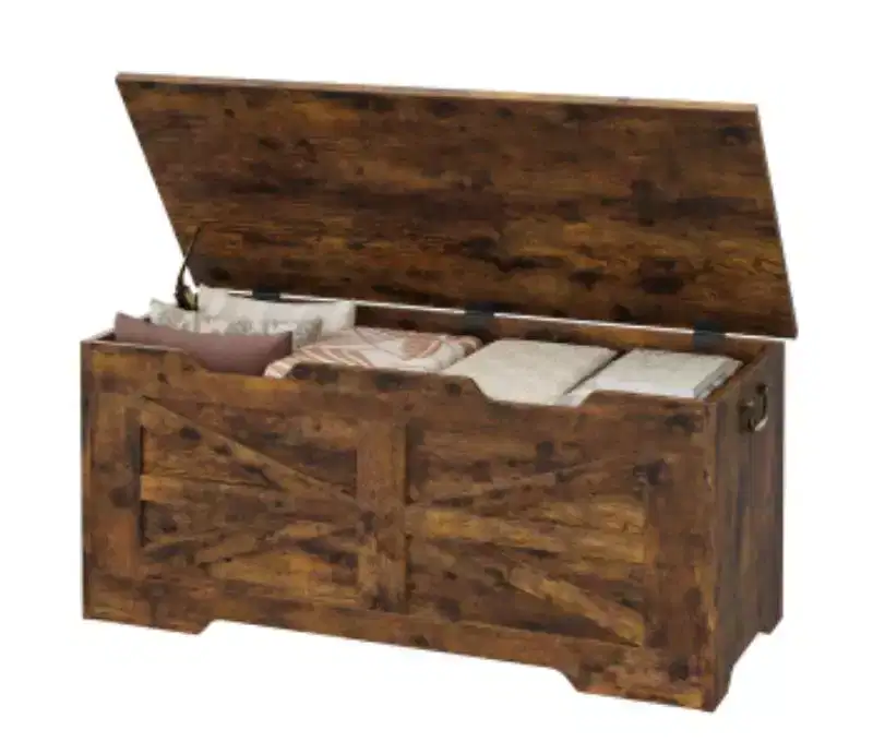 ?PB Storage Ottoman, Union Jack Pattern,
