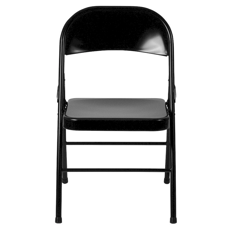 4 Pack Double Braced Metal Folding Chair