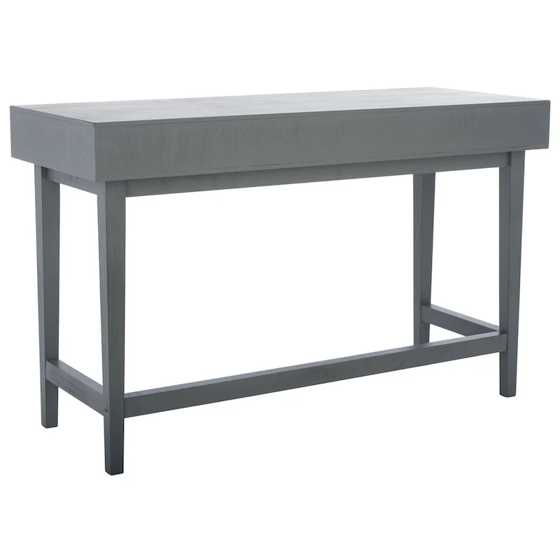 Delsie Mid-Century 3-Drawer Desk