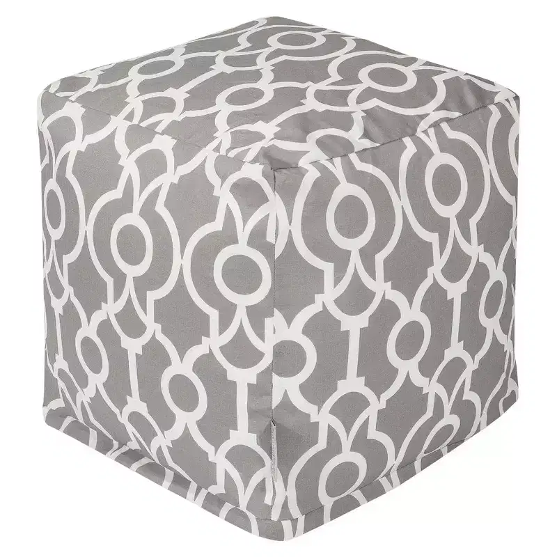 Majestic Home Goods,Cube Pouf Athens