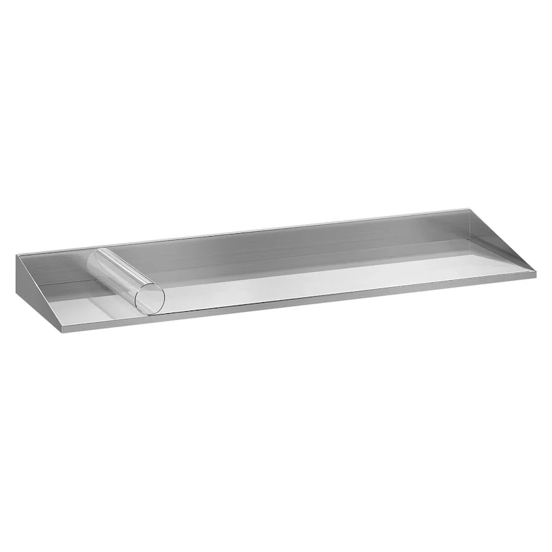 Wall-Mounted Stainless Steel Kitchen Storage Rack -48 x 12 Inches