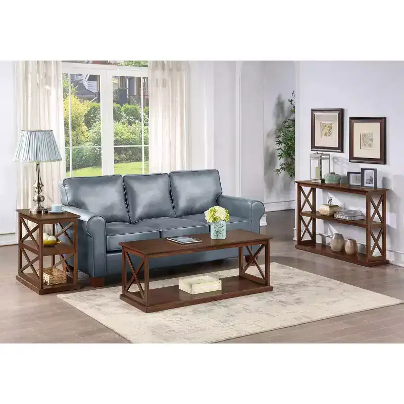 Coventry Console Table with Shelves