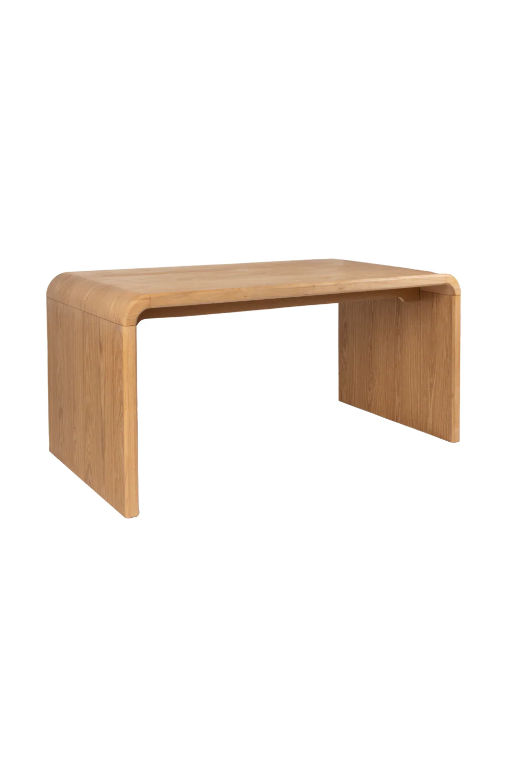 Oak Curved Dining Table