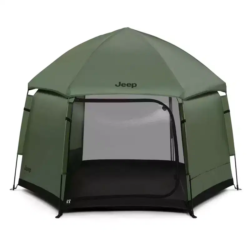 Hex Indoor/Outdoor Pop-Up Travel Play Yard - Olive Green