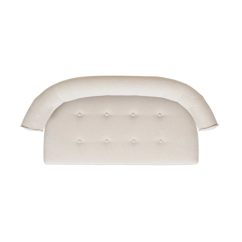 Jared 51 Modern Recessed Arm Tufted Bench Settee