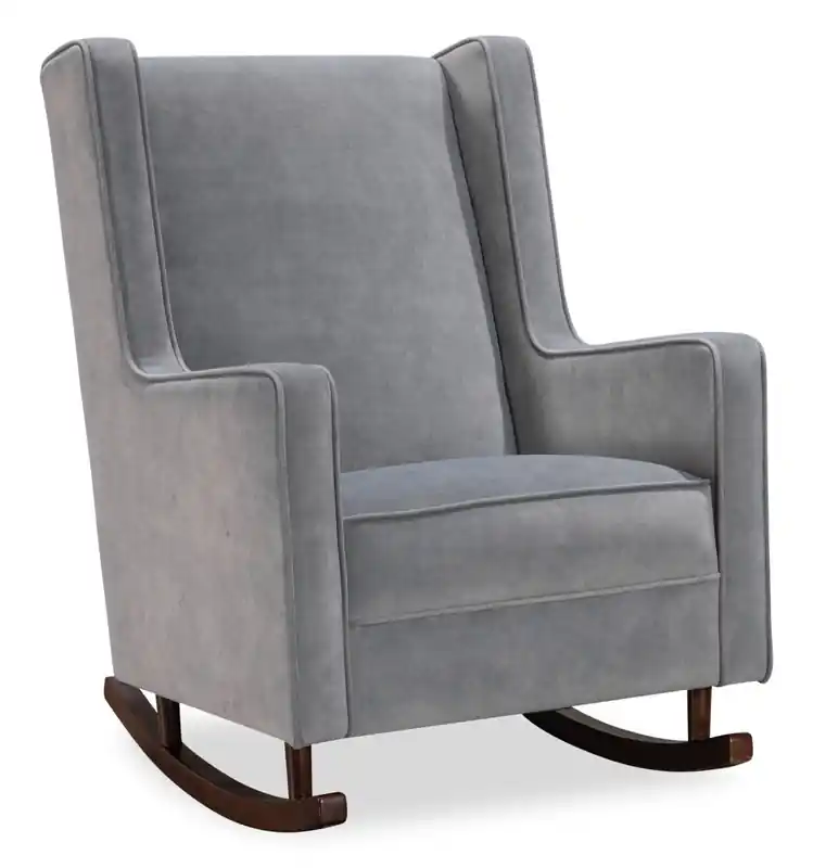 29.5 Rocking Chair with Wooden Sleigh Feet
