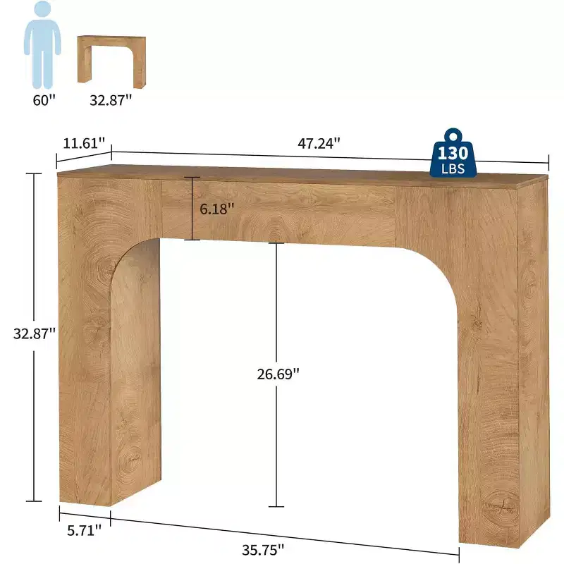 meter entryway desk, specially designed for home office use, suitable for hallways and living rooms.