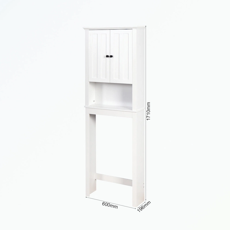 Bathroom Wooden Storage Cabinet Over-The-Toilet