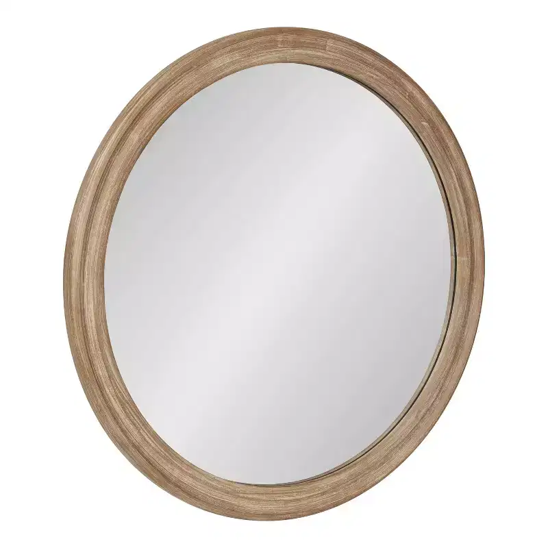 28 Mansell Round Wall Mirror - Kate & Laurel All Things Decor