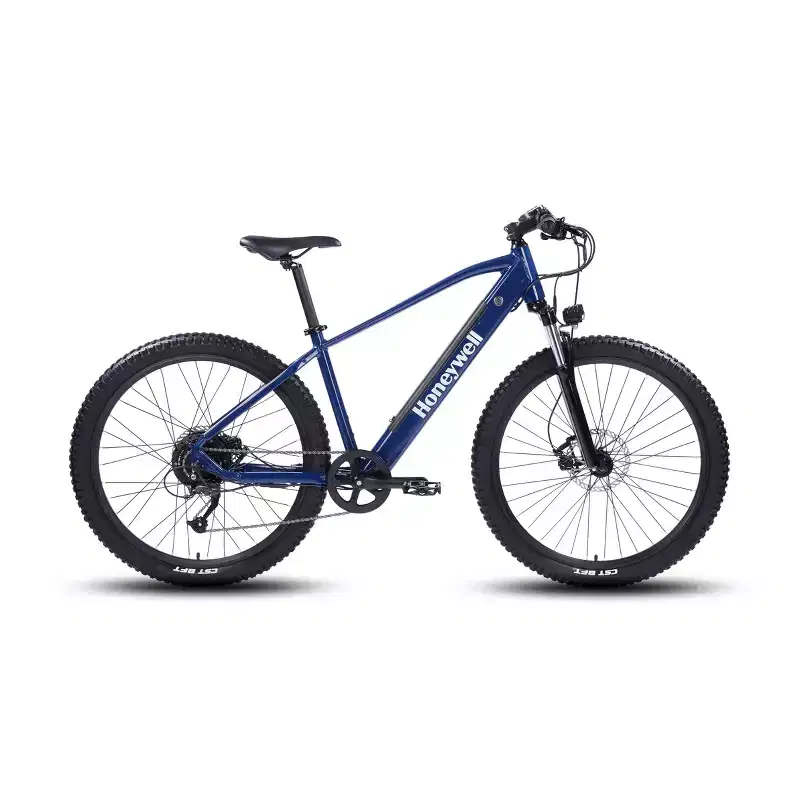 Honeywell 27.5" El Capitan Step Over Mountain Electric Bike - Blue