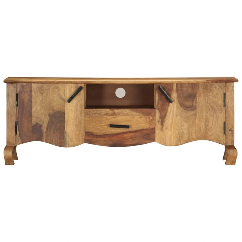 vidaXL TV Stand 45.3x11.8x16.5 Solid Wood