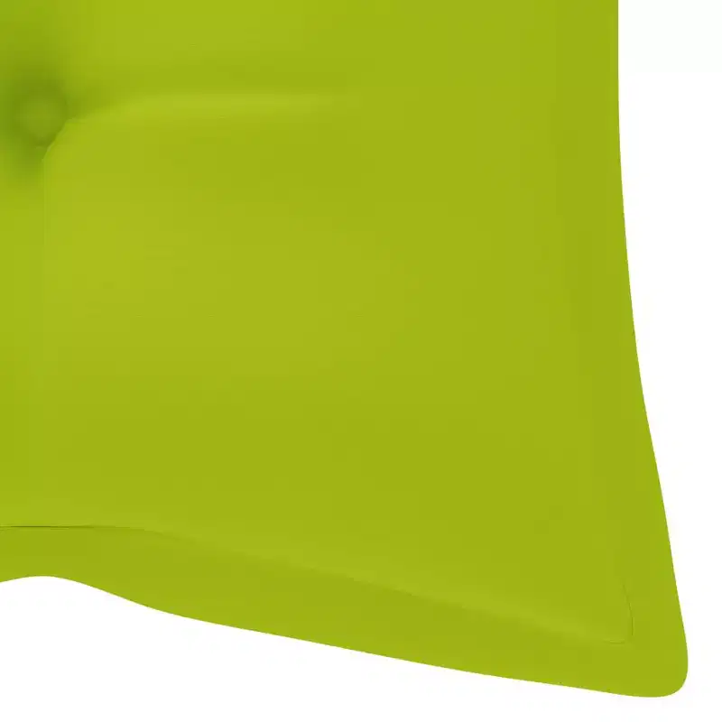 Patio Bench Bright Green Solid Acacia Wood 47.2 inches Durable