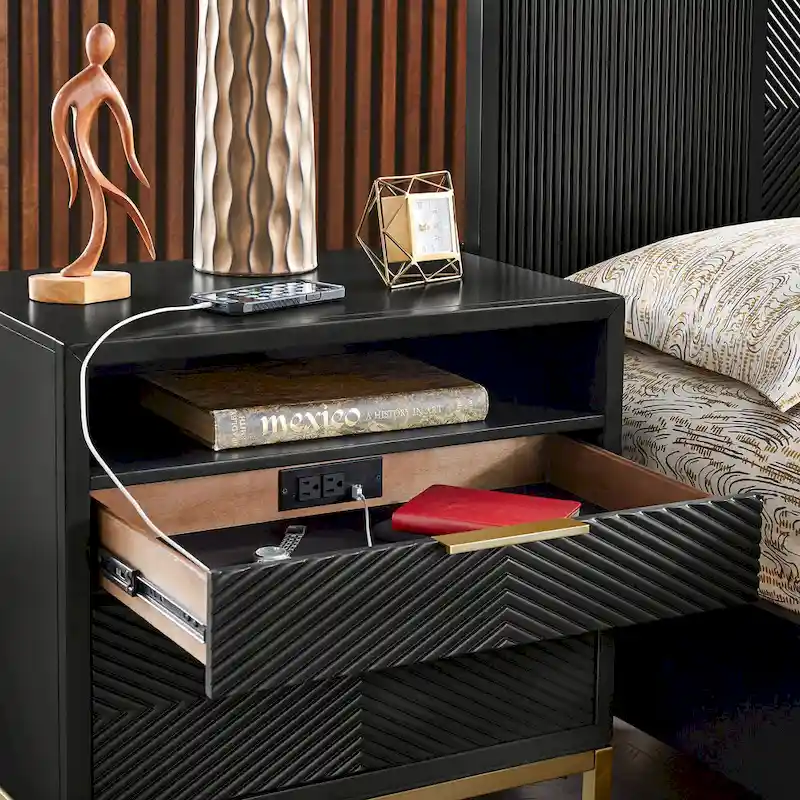 26 Tall 2 - Drawer Nightstand