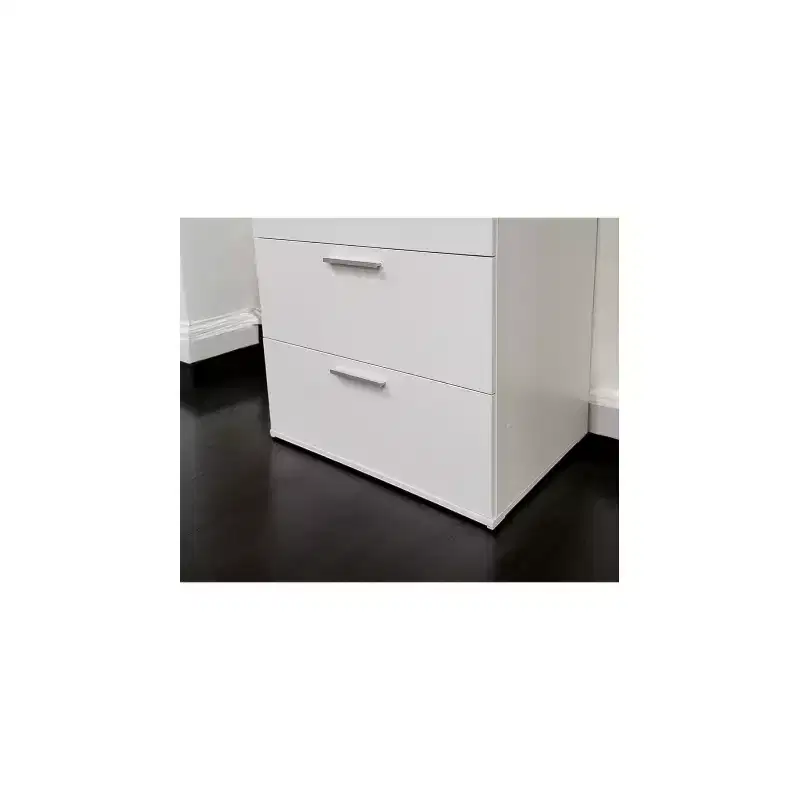 HomeStock Morgan Three-Drawer Modular Jumbo Chest