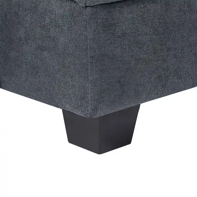 Merax U-Shape Convertible Modular Sectional Sofa Bed with Reversible Chaise