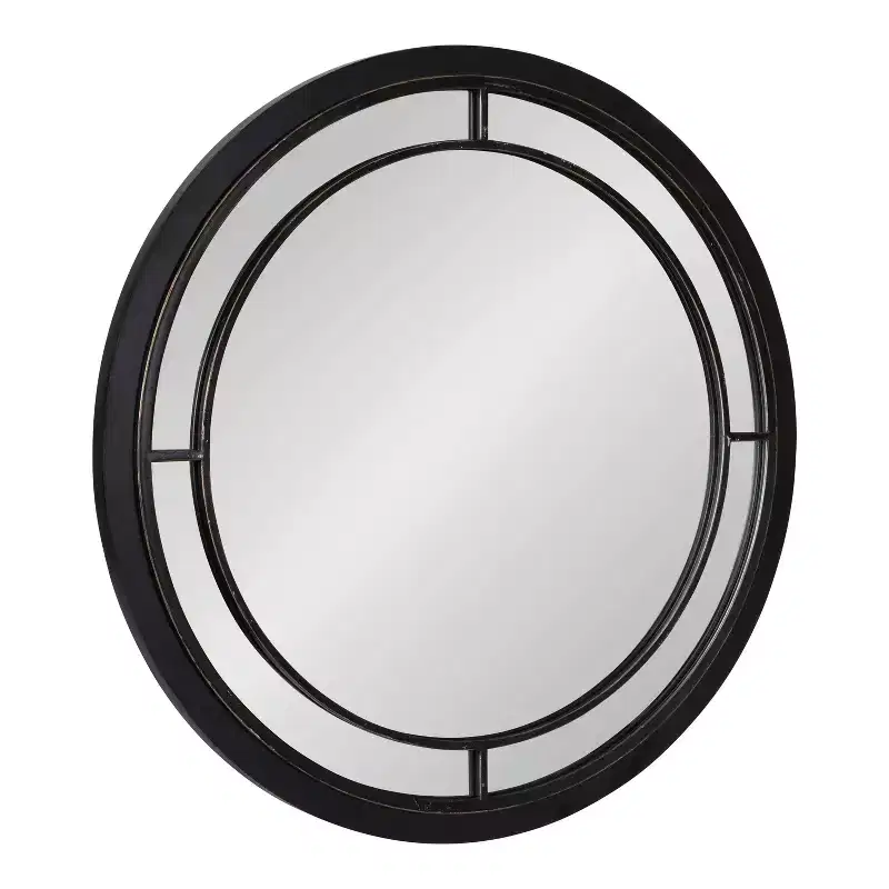 Audubon Round Wall Mirror - Kate & Laurel All Things Decor