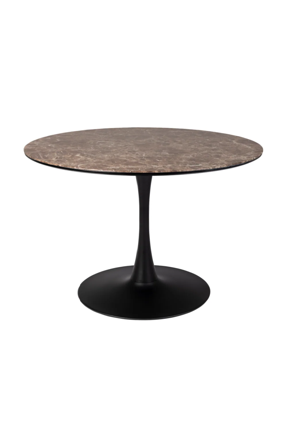 Brown Pedestal Dining Table