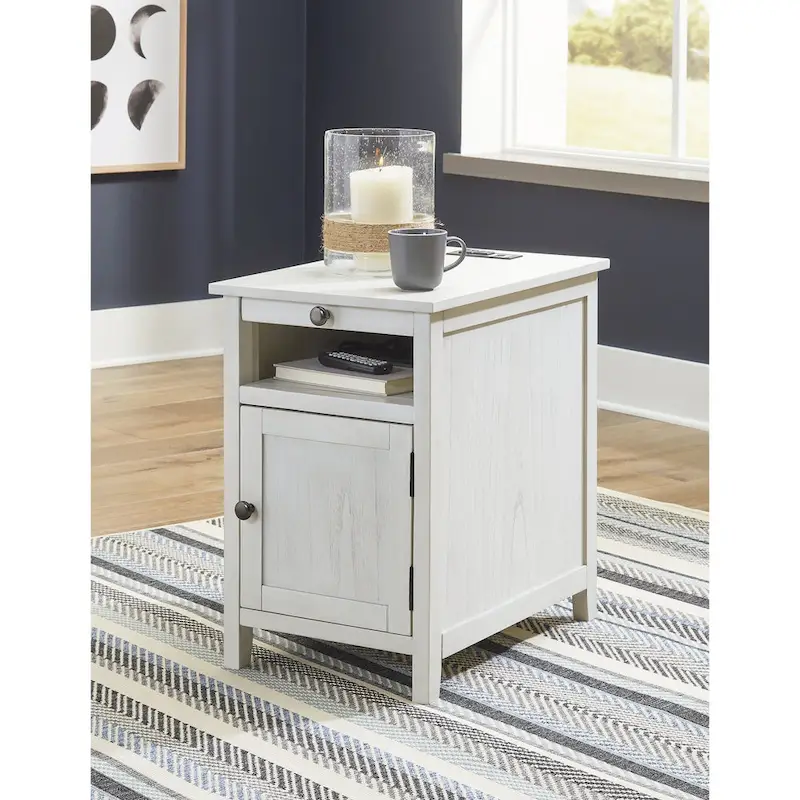 Signature Design by Ashley Treytown Chairside End Table - 16W x 24D x 24H