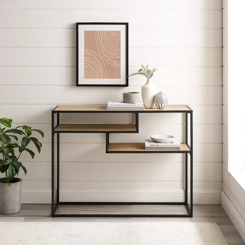 Designs Modern 2-Tier Entry Table