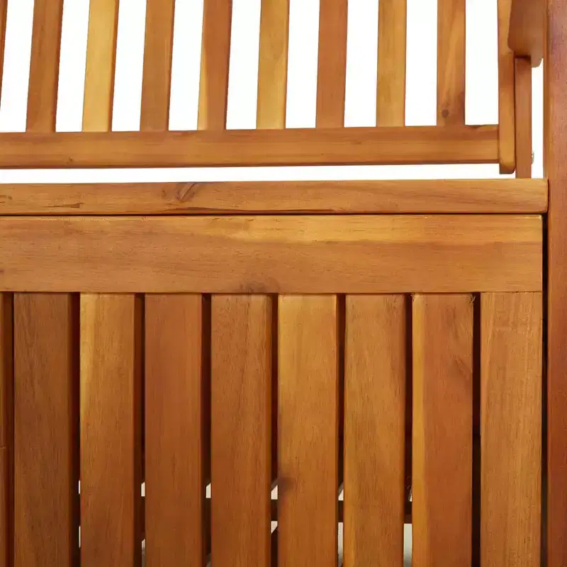 Bench Natural wood Solid acacia wood 58.3 in Bench Rectangular