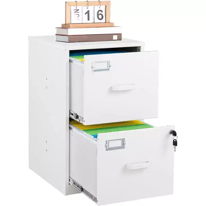 BALHAM TRADE-2 Drawer File Cabinet with Lock Metal Office Filing Cabinets for Home Office Storage