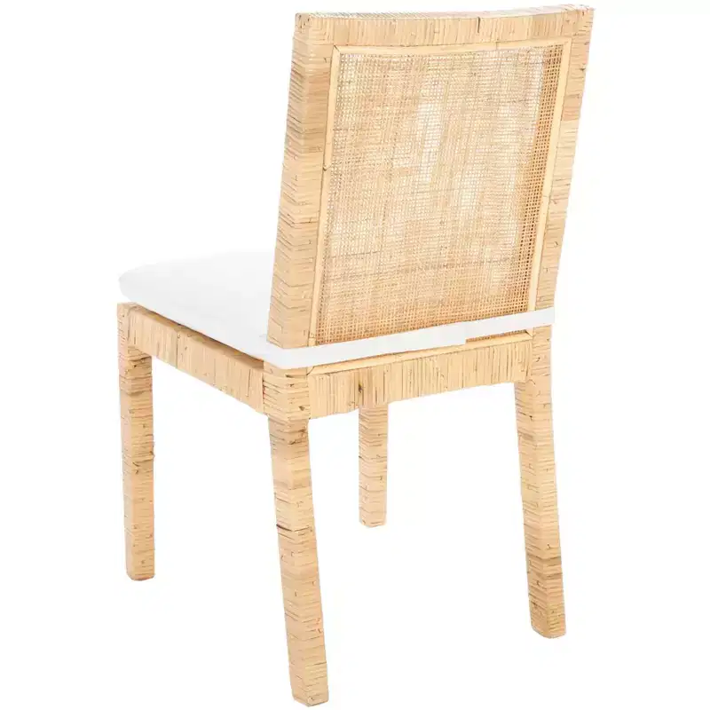 Tojo Cane Dining Chair W/ Cushion (Set of 2) - DCH6502 - Safavieh