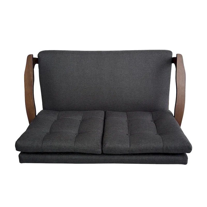 Aries Mid-century 2-piece Fabric Sofa Set by Christopher Knight Home