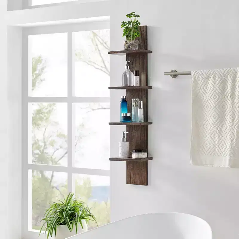 39.5 x 9 Utility 4-Tier Column Spine Shelf