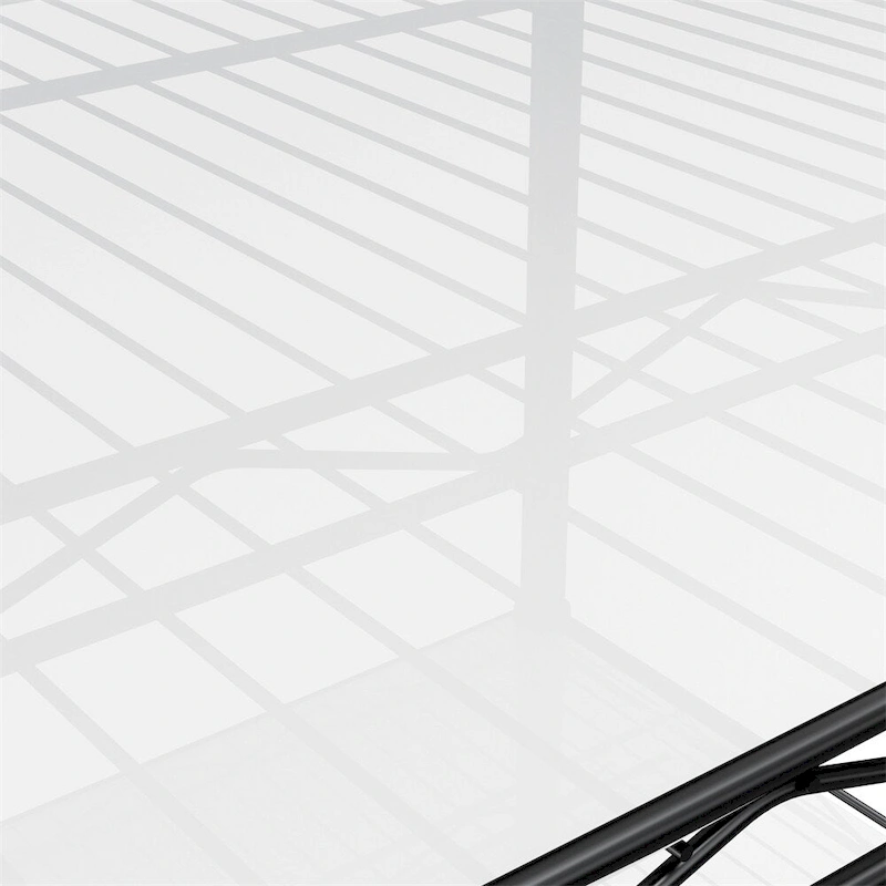5 Tier Steel Heavy Duty Adjustable Shelves with Wheels and Feet