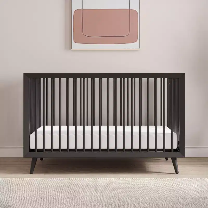 Child Craft Cranbrook 4-in-1 Convertible Crib, Converts to Day Bed, Toddler & Full Size Bed, 3 Mattress Positions, Baby Safe Finish