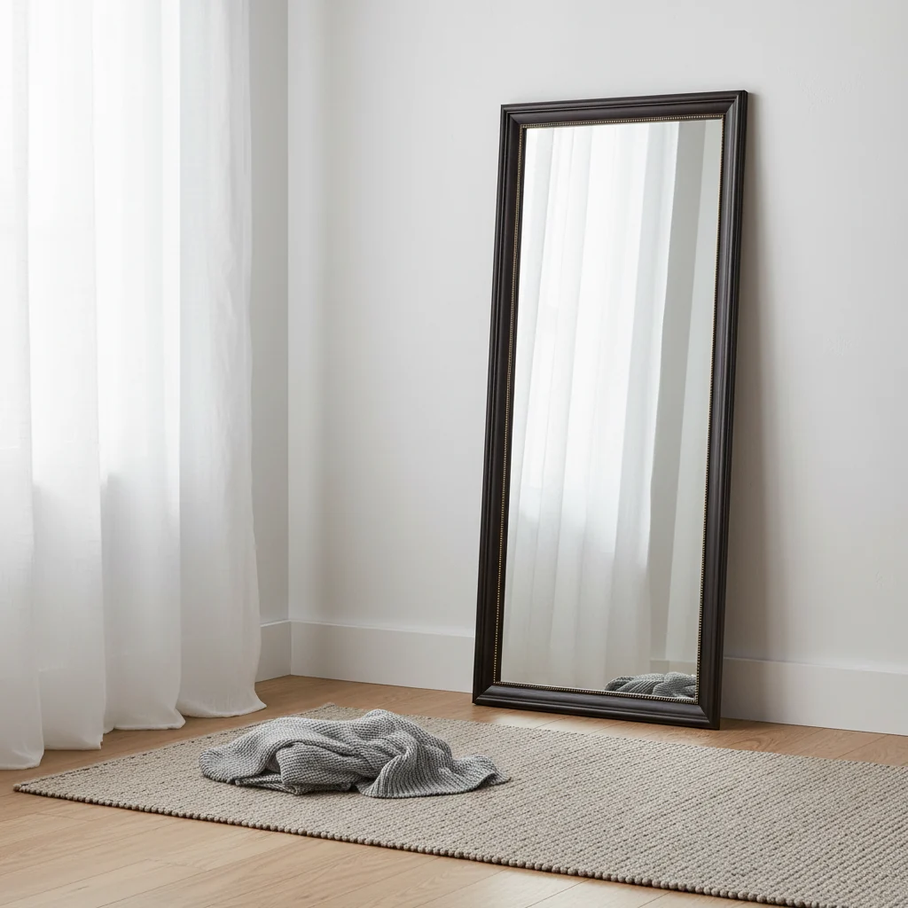 29" x 65" Accent Bronze Full Length Leaner Mirror