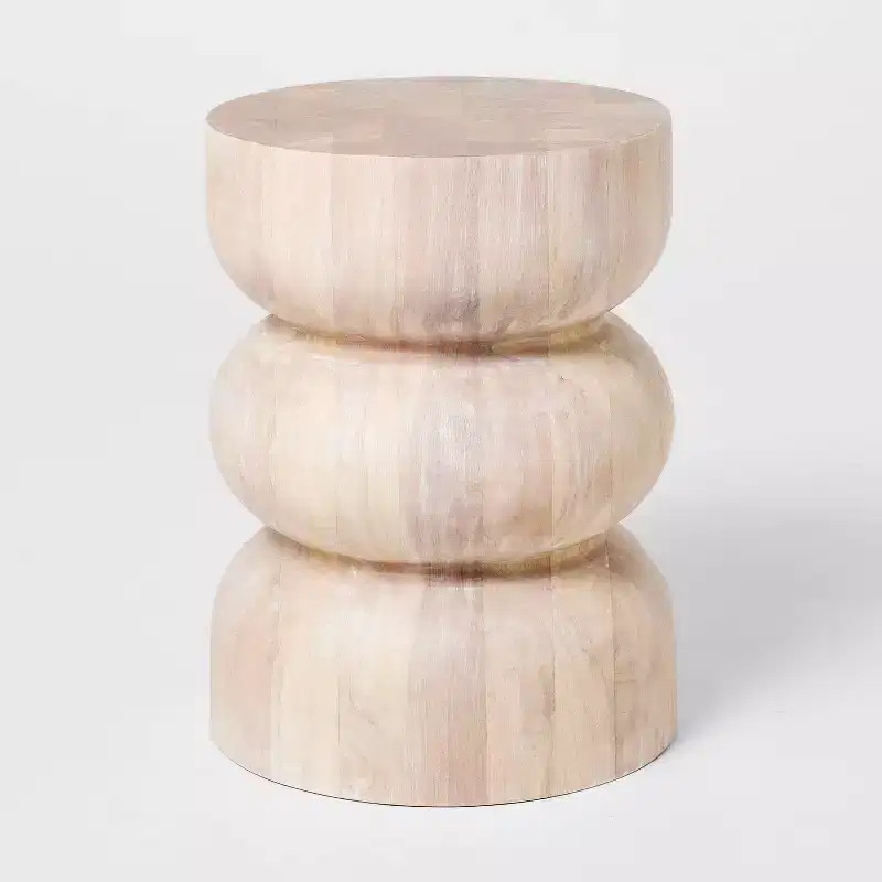 Side Table White Wash - Threshold™ designed with Studio McGee