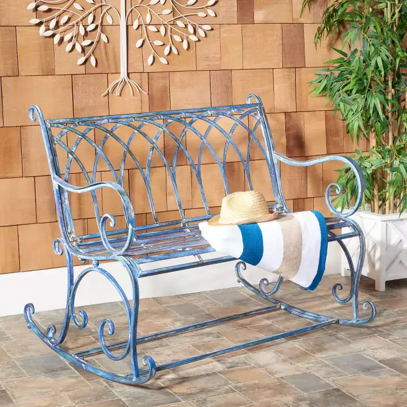 Ressi Rock Bench - Outdoor - PAT5021 - Safavieh