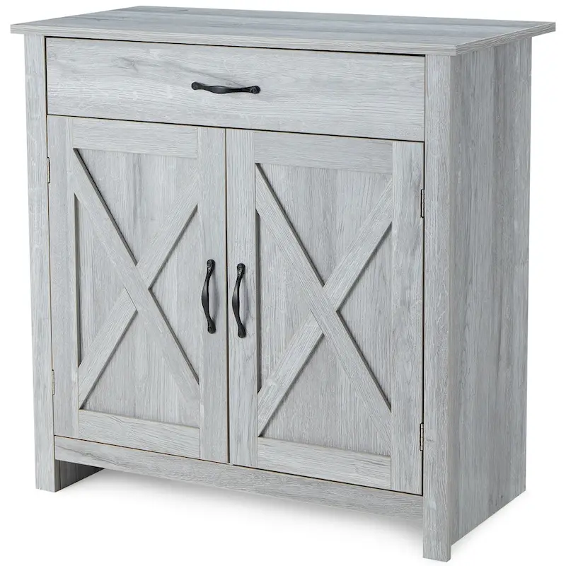 AVAWING Kitchen Sideboard Buffet Cabinet Entryway Cupboard Server