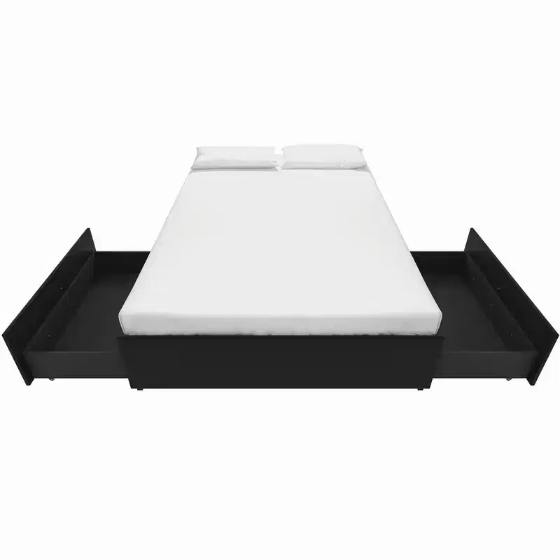 Platform Bed with Storage
