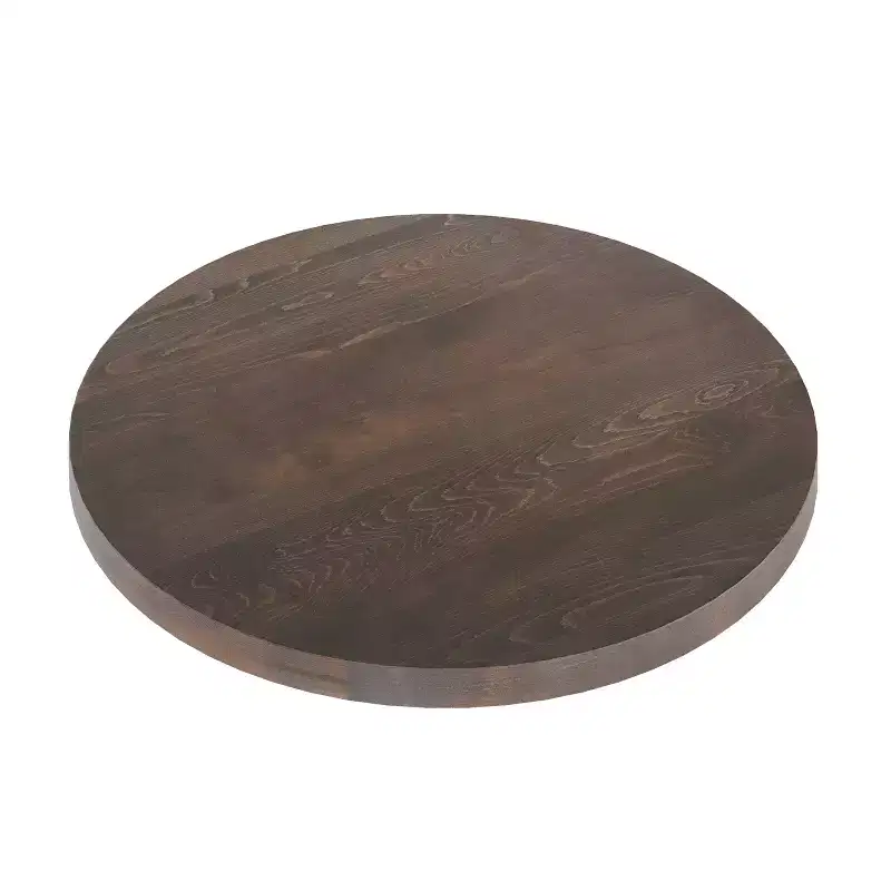 Flash Furniture Bennett Solid Wood Indoor 1.5 Inch Thick Round Tabletop