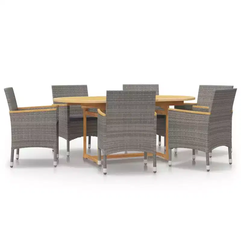 vidaXL Outdoor Furniture Set, Color Options & Various Sizes