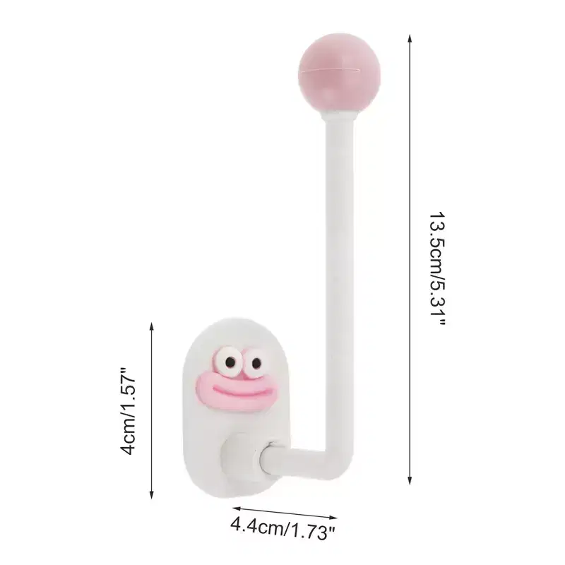 Unique Bargains Durable Adhesive Cartoon Long Headband Holder Organizer 3 Pcs