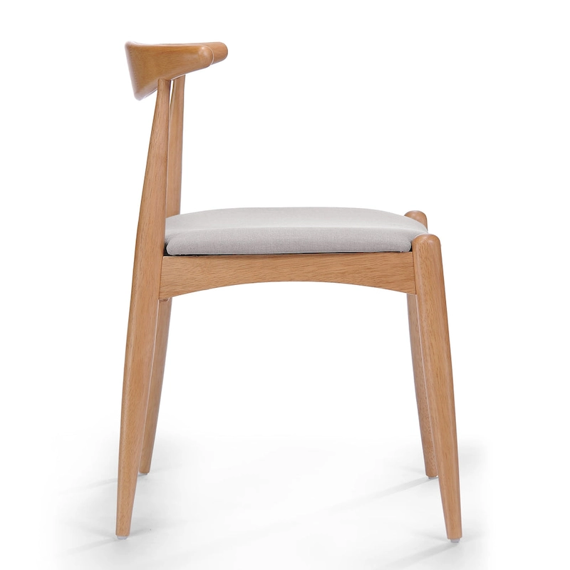 Francie Mid-Century Modern Dining Chairs (Set of 2) by Christopher Knight Home - 20.50 W x 20.25 L x 29.75 H