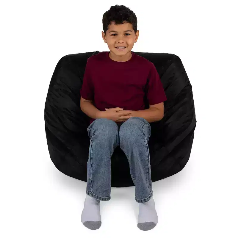 Big Joe Classic Bean Bag Chair, Durable Polyester Nylon Blend, Kids