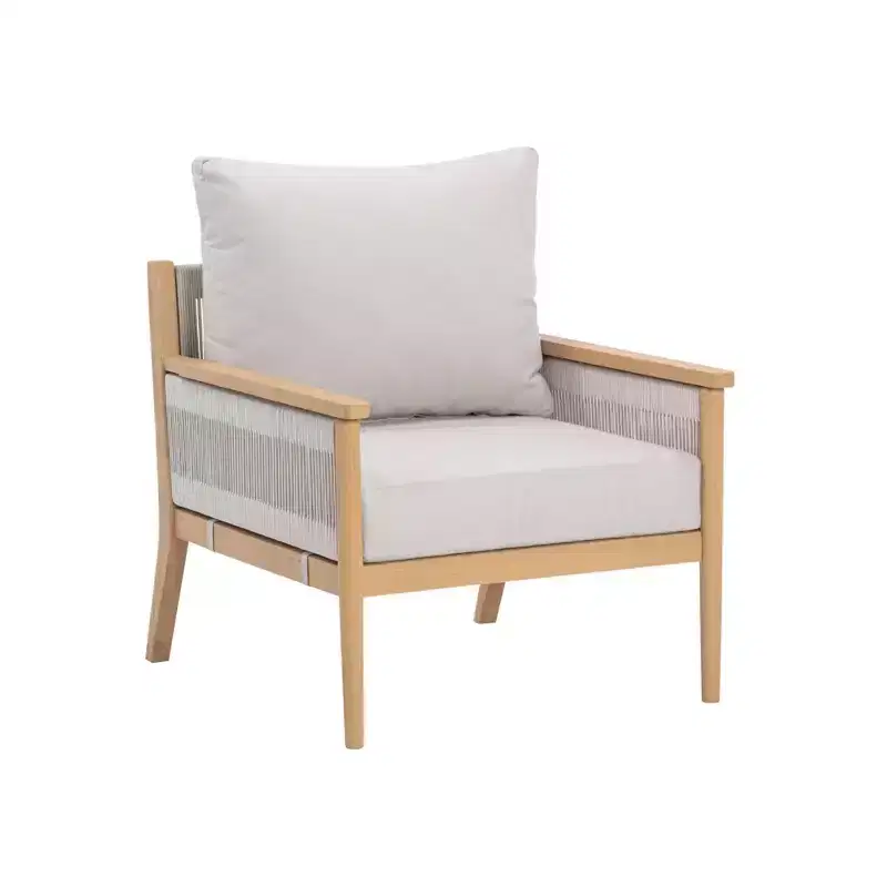 Nathan James Kayden Outdoor Accent Chair Gray