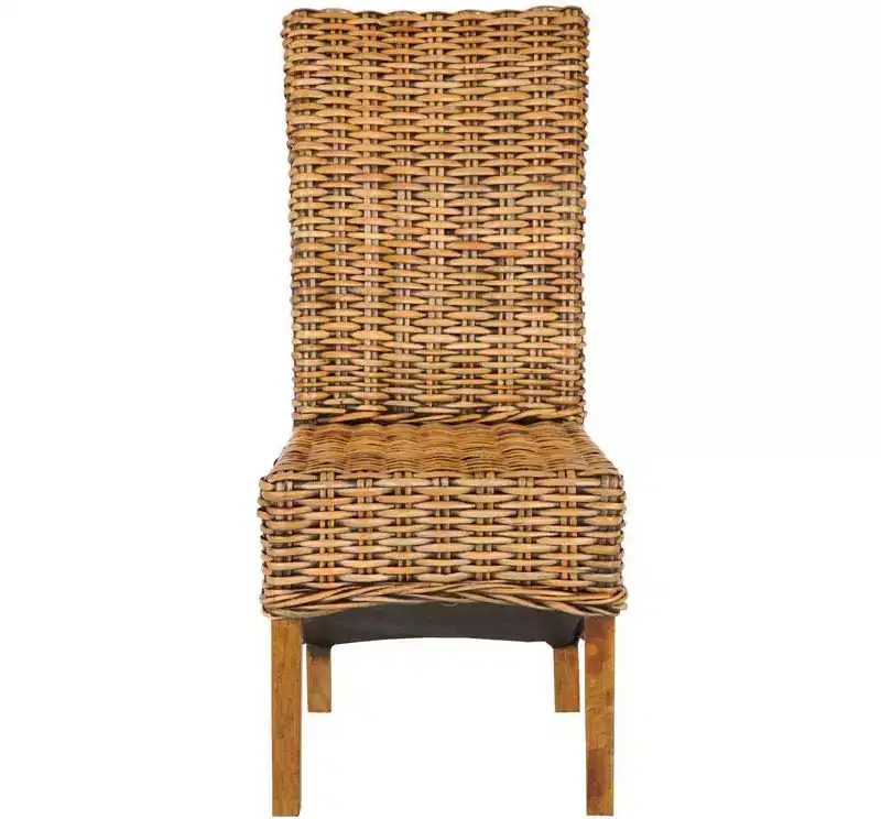 Isla Side Chair (Set of 2) - FOX6506 - Brown/Teak Brown - Safavieh Couture