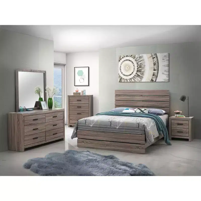 Okak 4-Drawer Dresser 32 Wide Coastal Style Storage Chest with Easy-Glide Drawers, Maximized Surface for Decor, Versatile Bedroom Organizer