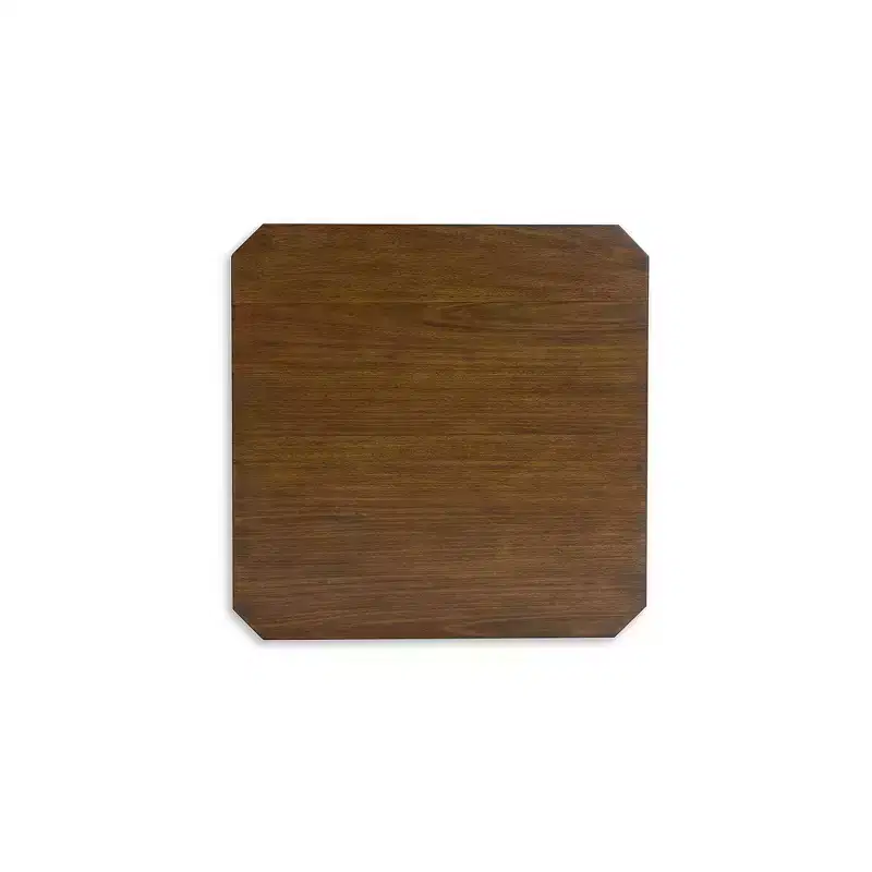 Signature Design by Ashley Trenmour MId-Century Square End Table, Medium Brown