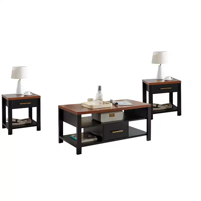 Occasional Table, Modern Coffee Table With Side Table, Perfect Living Room Table